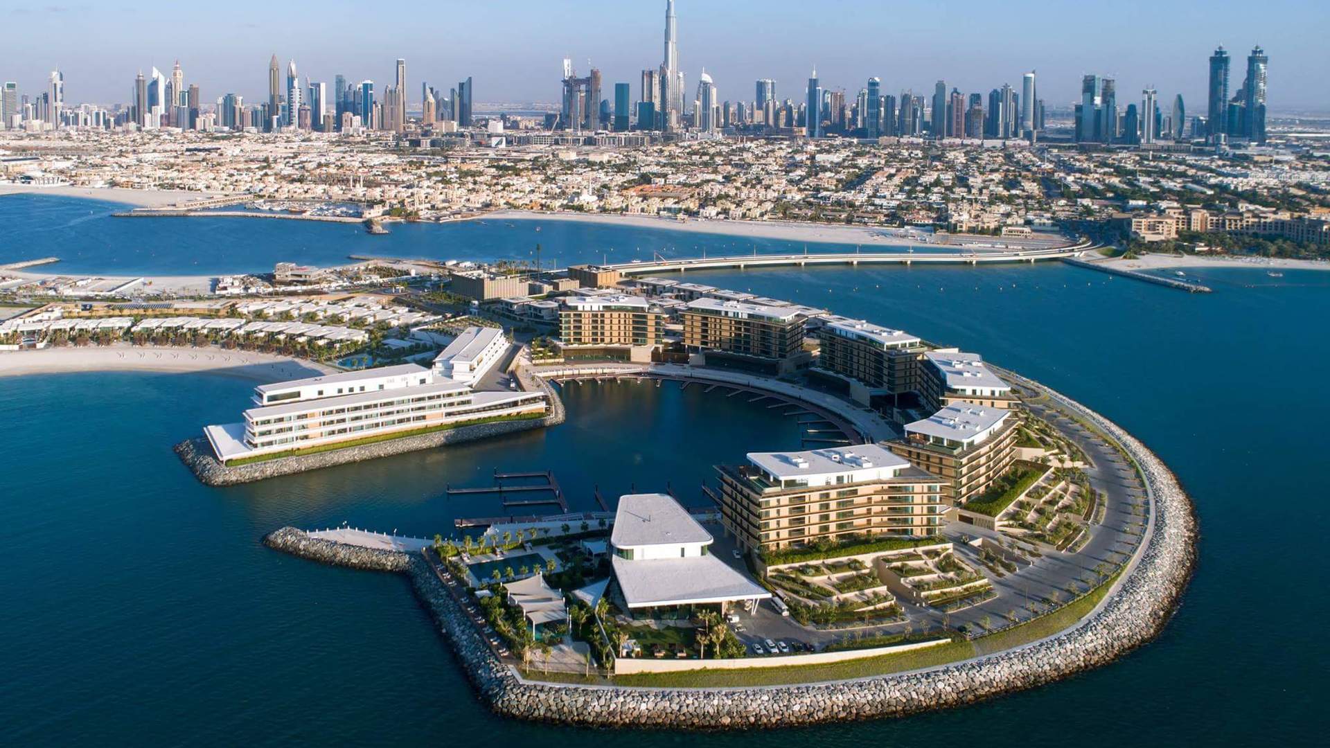 Jumeirah Bay Island in Dubai has the best options for property.